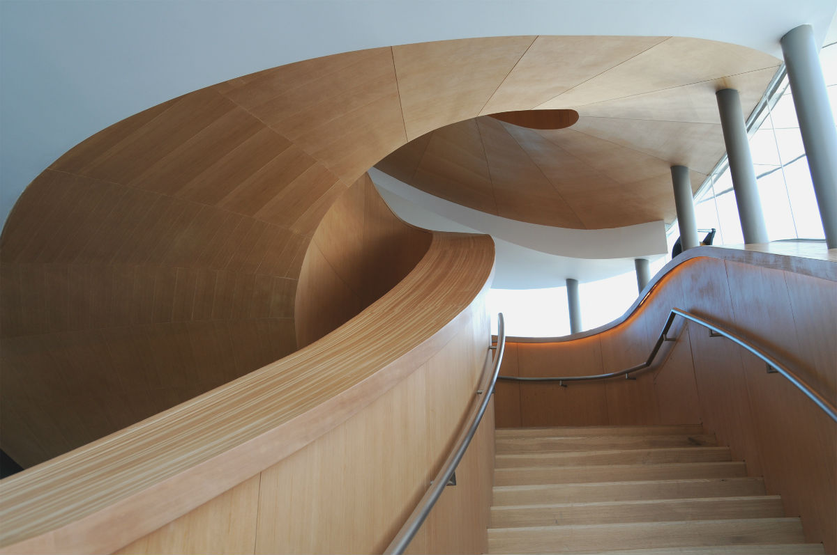 The lobby staircase for that famous museum you like