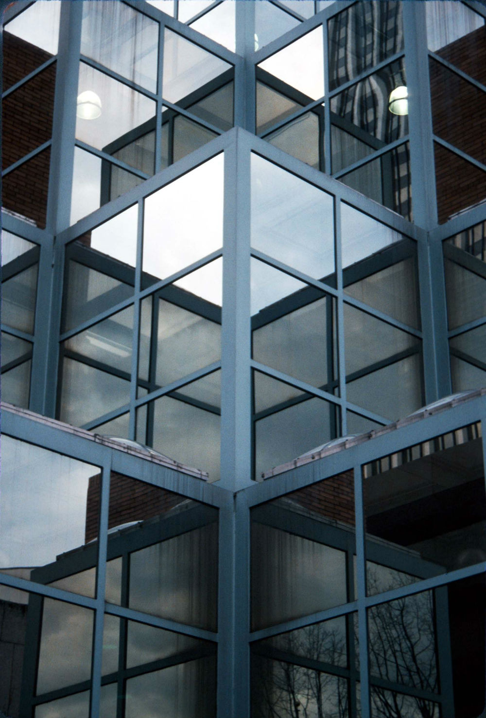 This is a closeup of the geometric patterns we used in many commercial buildings