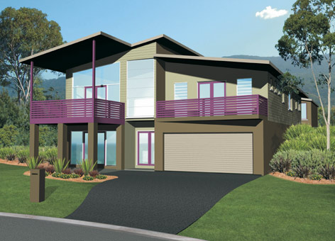 This is a rendering of that same house in Penrith